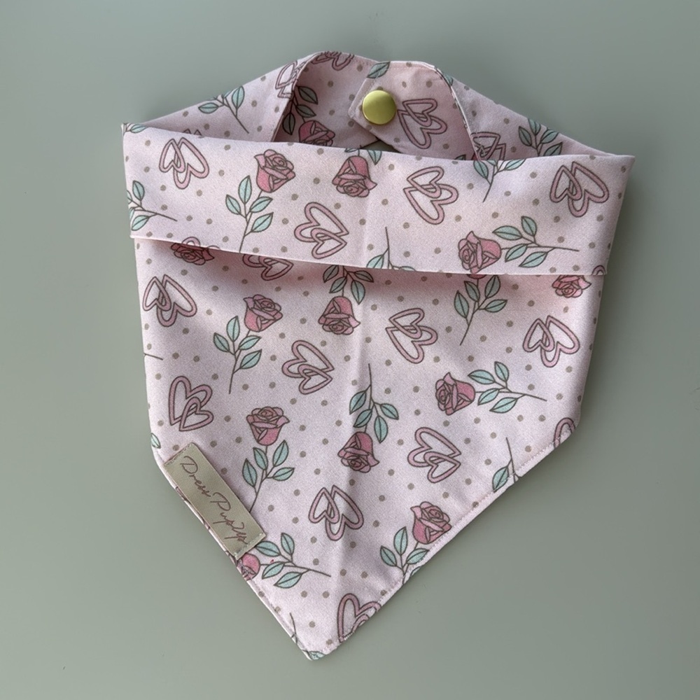 Handmade Dog Bandana – Mother’s Day Edition